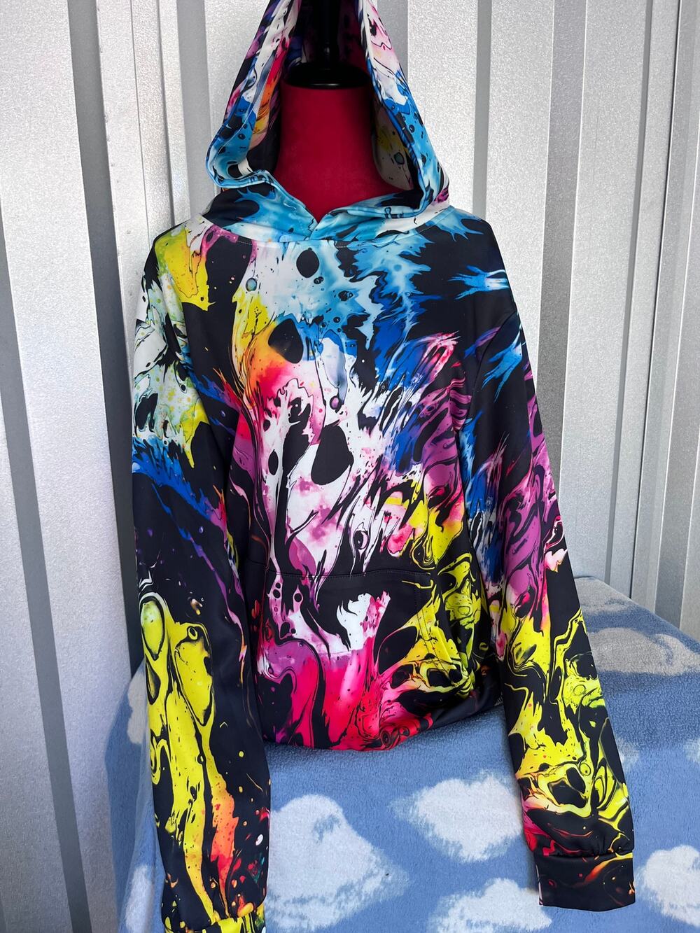Colorful hoodie